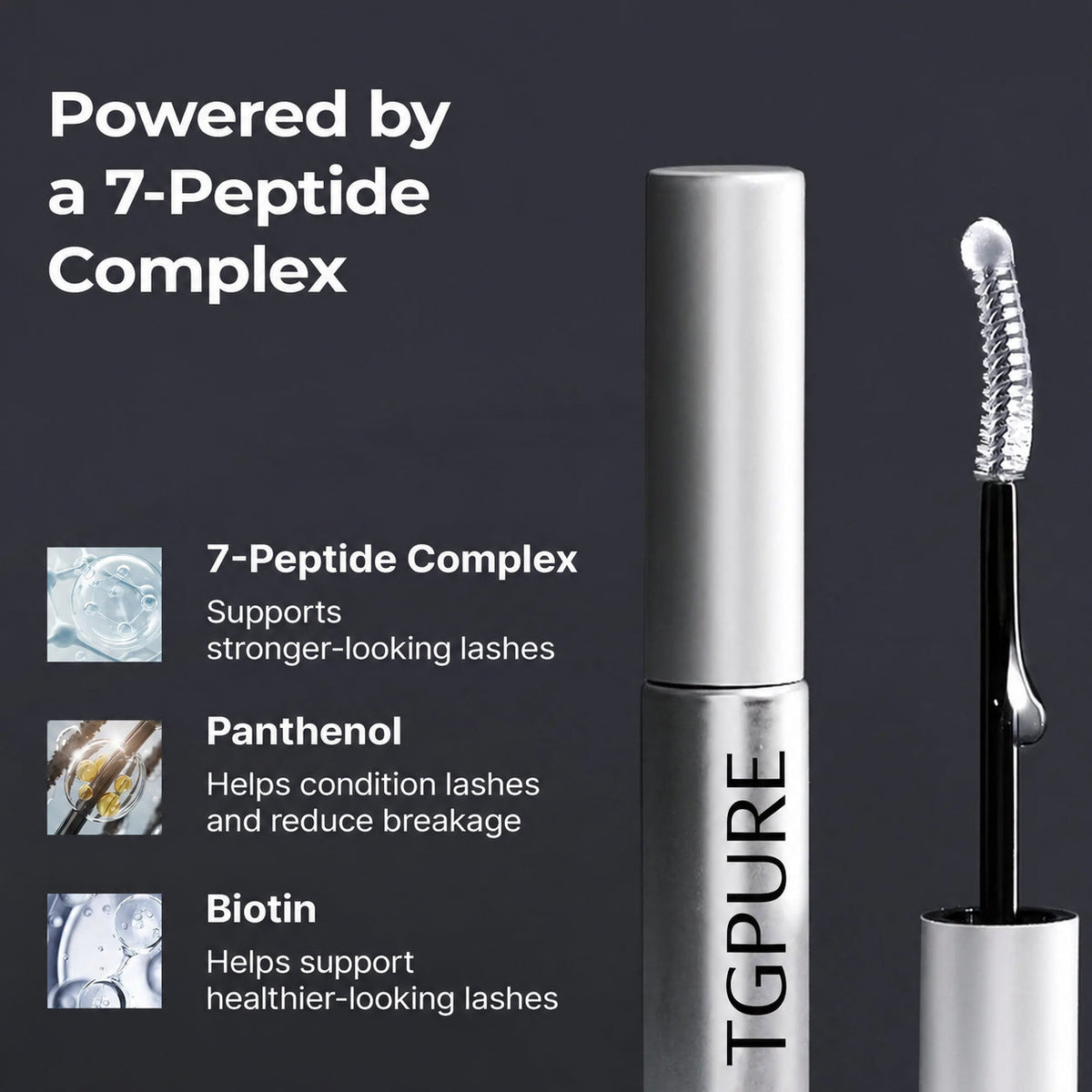 Eyelash Growth Serum- Safe & Gentle Lashes Care, Fuller, Thicker in 2 Weeks, Non-Prostaglandin